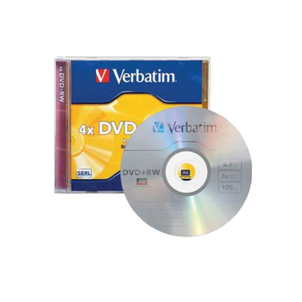 Verbatim Dvd 120 Min Rewritable Jewel Case Color: Silver Storage Capacity: 4.7Gb 1 / Each