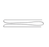 Quest LacriCath Transcanalicular Balloon Catheter - Silicone Intubation Set, 0.025 Diameter, 12" Tube, 4.5" Probe - LIS27T