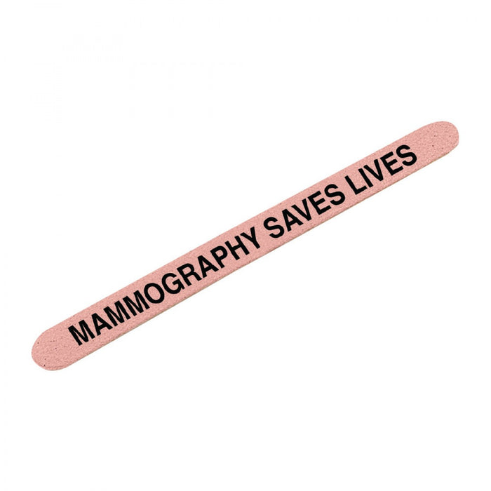 Mammography Marketing Aid Emery Board Pre-Printed No Custom Imprint 50/Pack