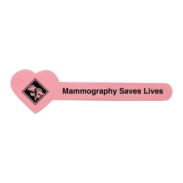 Mammography Marketing Aid Emery Board Pre-Printed No Custom Imprint 50/Pack