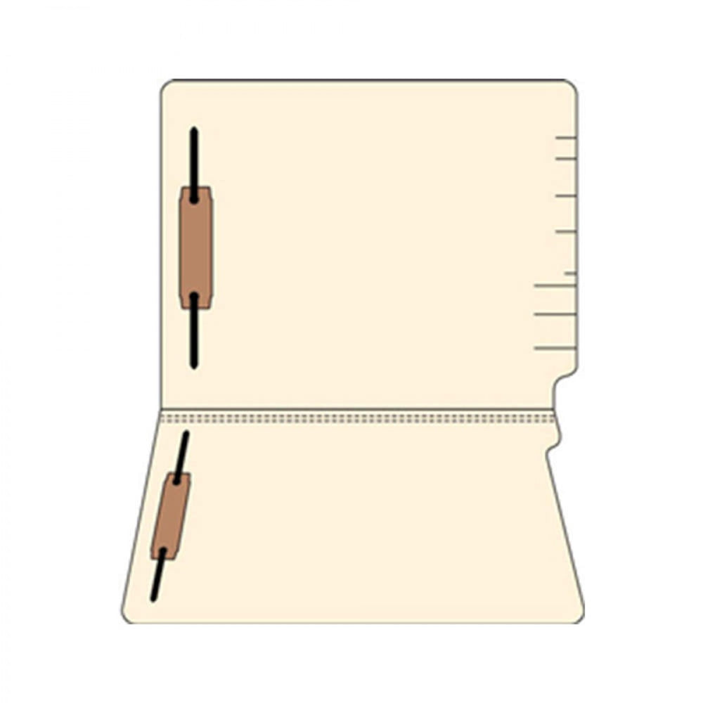 Jeter Compatible End Tab Folder Fastener Position #1 & #3 12 1/4" X 9 1/2" 250/Case