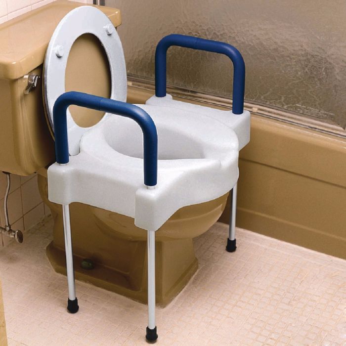 SP Ableware - Maddak Extra Wide Tall-Ette Elevated Toilet Seat with Legs