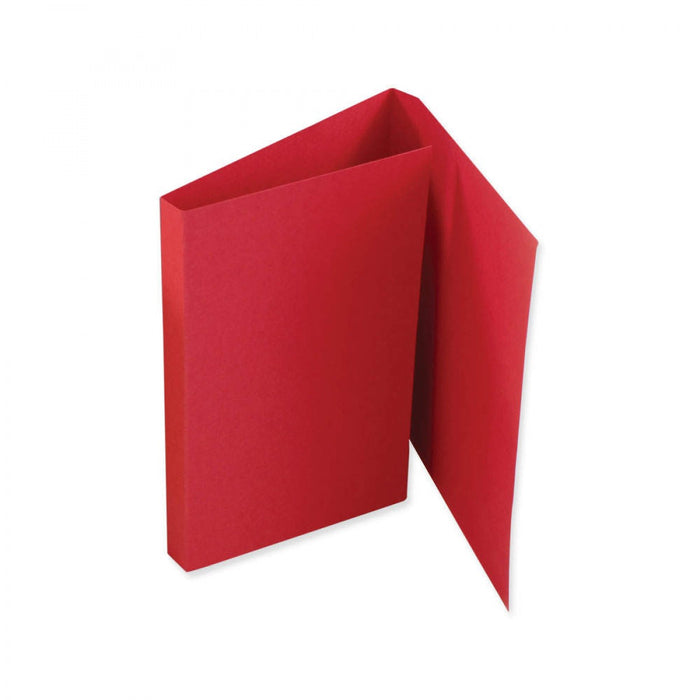 File Folder Double Fold | For Prescriptions Cardboard 5 1/2" X 13" Red 100 Per Package