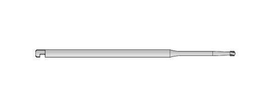 Microaire Sugical Bone Drills - Bone Drill, Stainless Steel, 2 Flutes x 1.5 mm - K-23