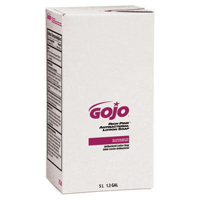 RICH PINK Antibacterial Lotion Soap by Gojo