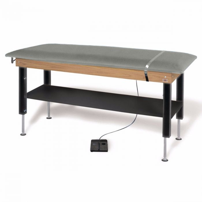 Hausmann Hi-Lo Power Plinth Table with Shelf