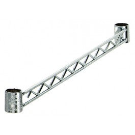 RAIL, HANG, CHROME, 1EA, 24"L