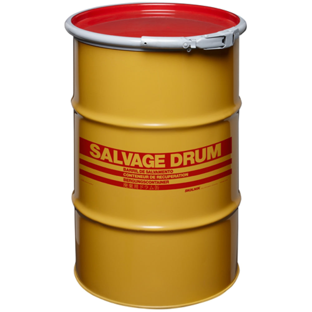 30 Gallon Steel Salvage Drum