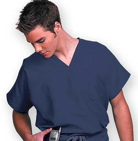 Scrub Shirt - Navy