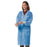 Fashion Seal Healthcare Unisex Work-Stat Lab Coat - Royal Blue