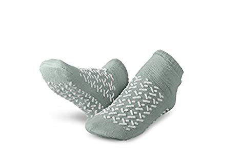 ASP Medical Patient Footwear - SOCK, SLIPPER, PATIENT, DOUBLE TREAD ADULT - LPT150DGY