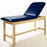 Metron Value Treatment Table - Adjustable Back with Open Shelf