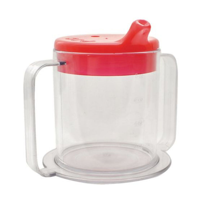 Patterson Medical Independence Two-Handled Clear Mug