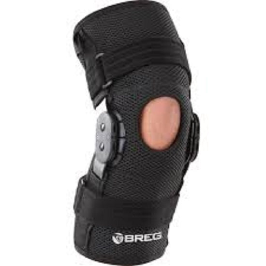 Breg Brace Hinged Knee Size Large Ea