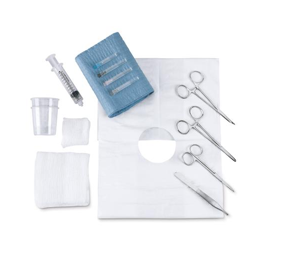 Owens & Minor Industries Laceration Kits - Laceration Kit, Pilot - 76884B