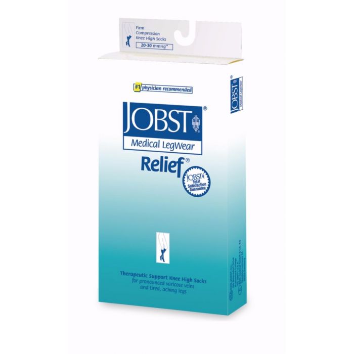 Jobst Relief Medical Legwear - Knee-High Open Toe