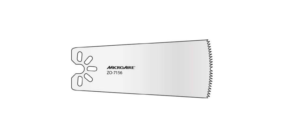 Microaire Surgical Oscillating Blades - BLADE, SAW, OSC, LARGE, 33.5MMX64MMX0.9MM - ZO-7156