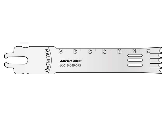 Microaire Surgical Oscillating Blades - BLADE, OSC, DULTOOTH, SYS6, 18MMX90MMX1.35MM - SO618-135-090