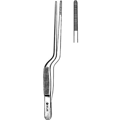 Sklar Instruments Forcep Jansen 6-1/2" Straight Stainless Steel 