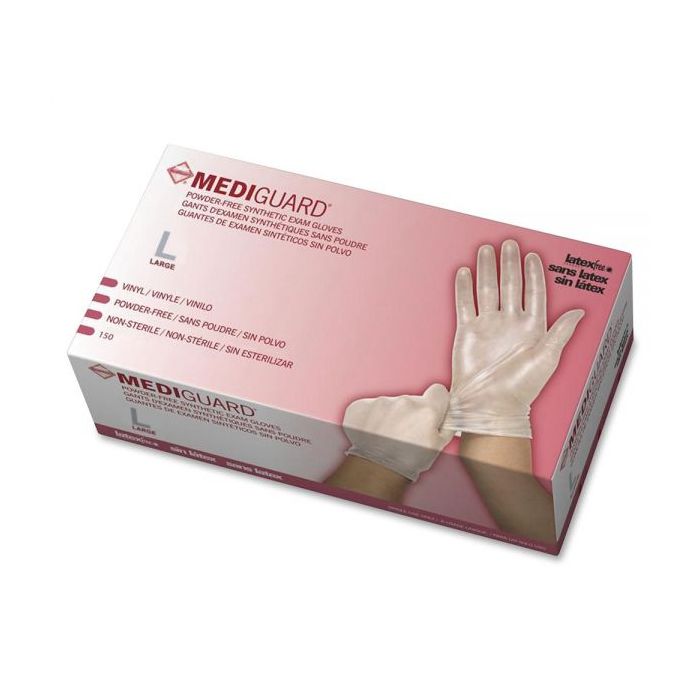 MediGuard Powder-Free Vinyl Exam Gloves