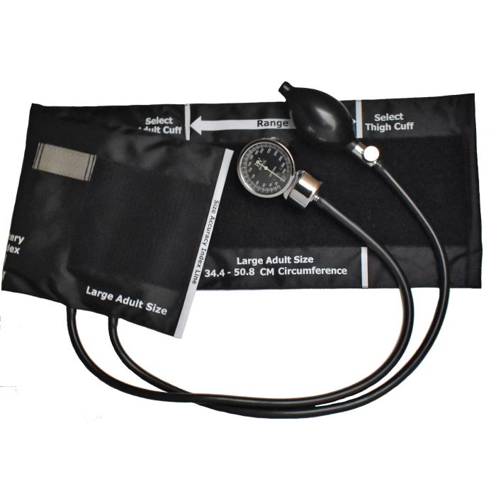 BV Medical Optimum Aneroid Sphygmomanometer with Black Nylon Cuff