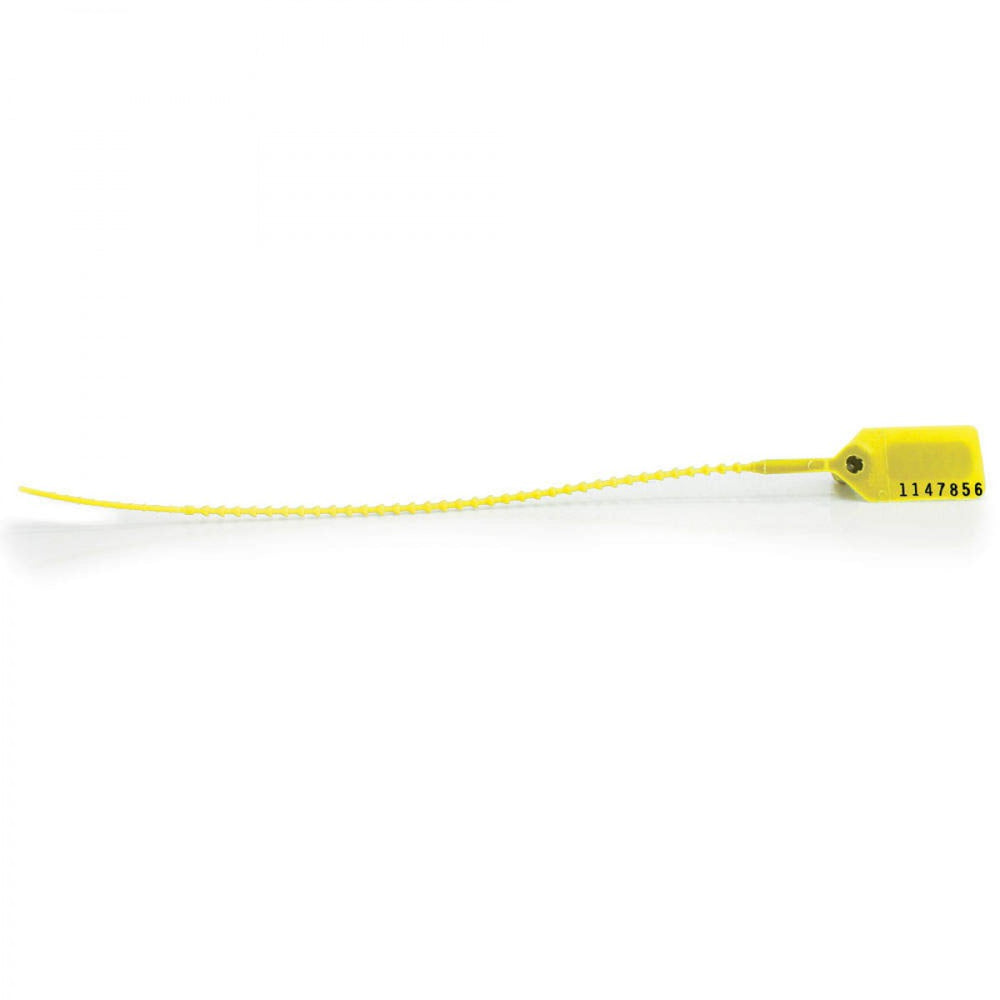 Easy Pull Tight Seal-Numbered Color: Yellow Quantity: 100/Package