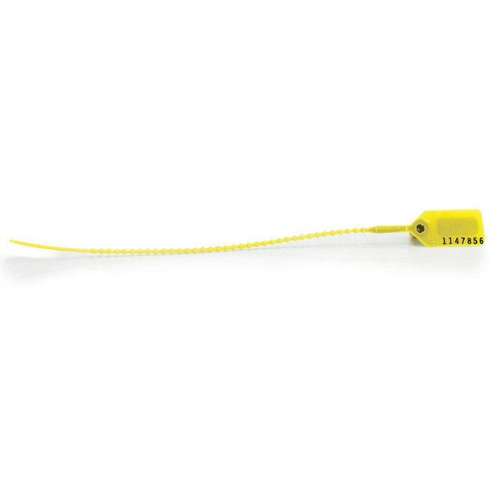 Easy Pull Tight Seal-Numbered Color: Yellow Quantity: 100/Package