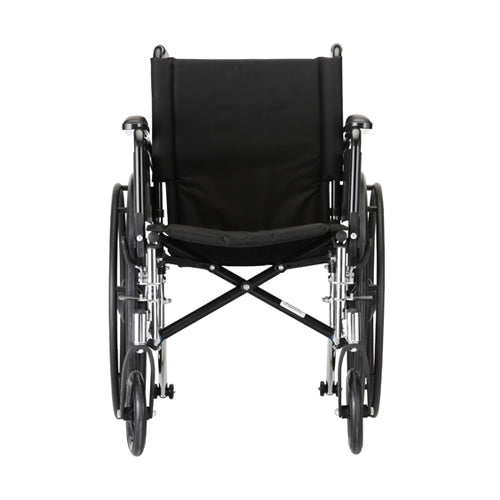 Wheelchair with Full Arms And Footrests