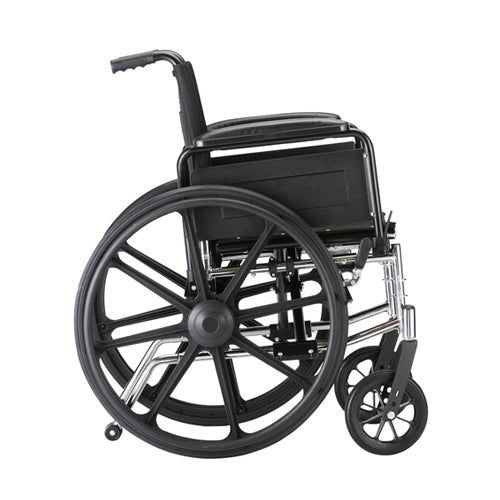 Wheelchair with Full Arms And Footrests