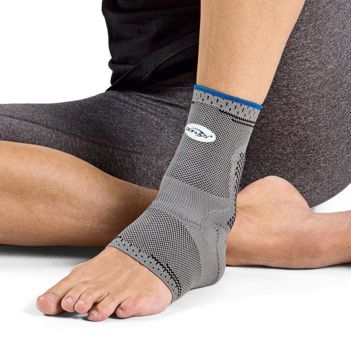 DJ Global Elastic Knitted Ankle Support - SUPPORT, ANKLE, MALLEOFORCE, SIZE 2 - 94370