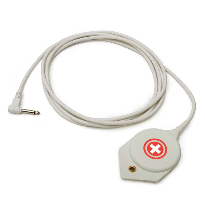 Curbell Medical Products, Inc SimplexGrinnell EZCare Nurse Call Parts - PLUG, MECH PAD, GRAY, EZ-CARE, 10FT, P1500 - 7434