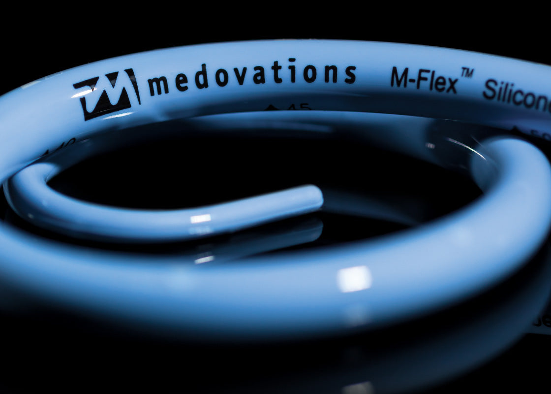 Medovations M-Flex Blue Silicone Bougies - BOUGIE, MFLEX, TAPERED, BLUE SILICONE, 54FR - 1206-54