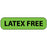 Label Paper Removable Latex Free 1" Core 1 7/16" X 3/8" Fl. Green 666 Per Roll