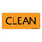 Label Paper Removable Clean 1" Core 2 1/4" X 1 Fl. Orange 420 Per Roll