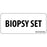 Label Paper Removable Biopsy Set 1" Core 2 1/4" X 1 White 420 Per Roll