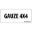 Label Paper Removable Gauze 4 1" Core 2 1/4" X 1 White 420 Per Roll