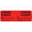 Label Paper Permanent Change Change Sunday 1" Core 2 15/16" X 1 Fl. Red 333 Per Roll