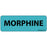 Label Paper Removable Morphine 1" Core 2 15/16" X 1 Blue 333 Per Roll