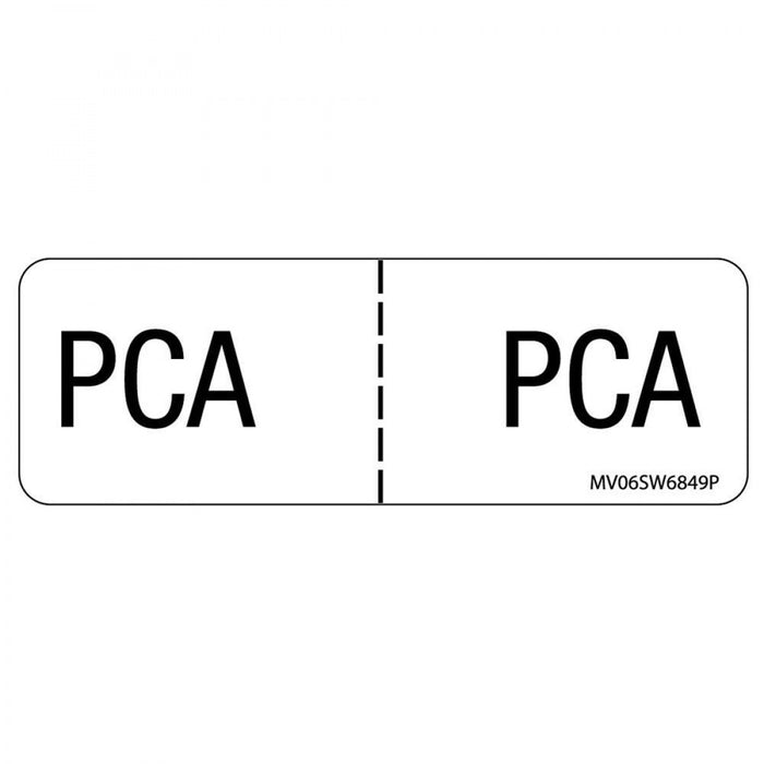 Label Paper Permanent Pca : Pca 1" Core 2 15/16" X 1 White 333 Per Roll