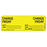 Label Paper Permanent Change Change Friday 1" Core 2 15/16" X 1 Yellow 333 Per Roll