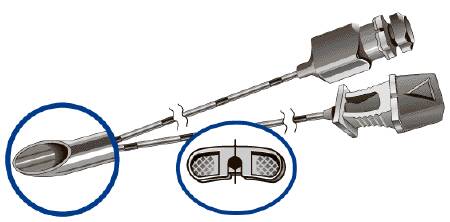 Avid Medical Tuohy Epidural Needle (Detachable Wing) - Tuohy Epidural Needle with Removable Wings, 20G x 5", Disposable - RP2005RW