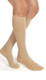 BSN Medical Compression Stockings - Closed Toe Compression Stocking, Knee High, 20-30 mmHg, Knee High, 20-30 mmHg, Black, Size L - 114732