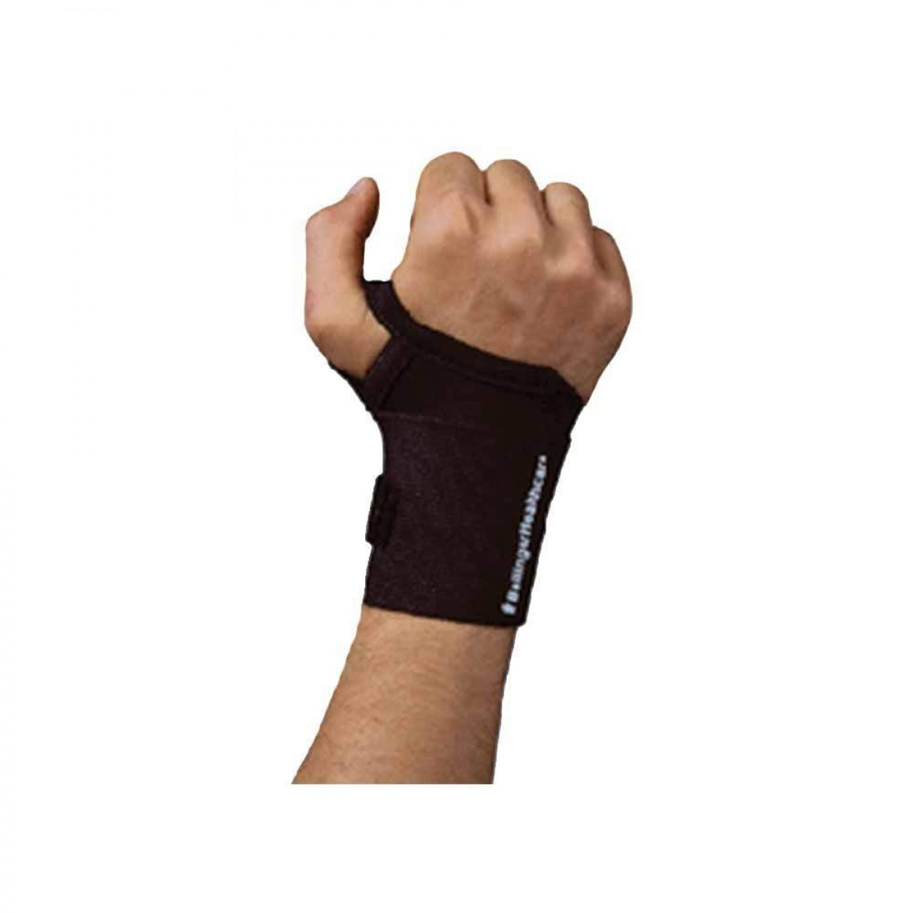 Wrist Wrap Color: Black Material: Elastic Size: Universal 1 / Each