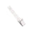 Visitor Pass Strap Clip 3-1/8" Long Plastic White 100/Pack