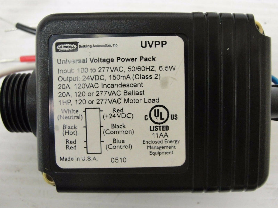 Hubbell Inc Universal Voltage Power Packs - Universal Voltage Power Pack, 20-Amp Load - UVPPQTI