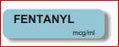 Laguna Coast Association Surgery Labels / Tapes - LABEL, ANES FENTANYL - AM764-K