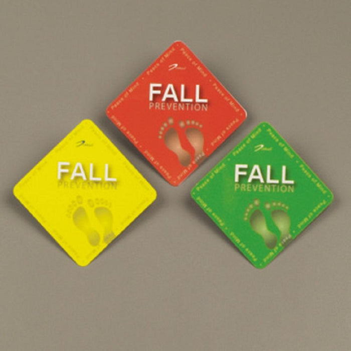 DeRoyal Fall Prevention Magnets - Fall Prevention Magnet, Yellow - MM3044-Y