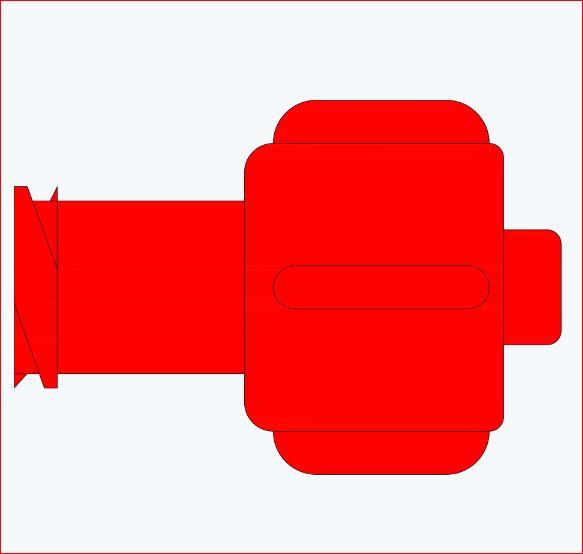 Codan US Corp Luer Lock Caps - Luer Lock Cap, Male Female, Non-Vented, White - BC103