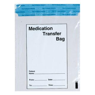 Action Bag Company Medication Transfer Bag - BAG, MED. TRANSFER, TAMPER PROOF, 8X10 - PTB810