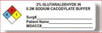 Laguna Coast Association MDSD Labels - MDSD Label, 7/8" x 3" - MSDS2871